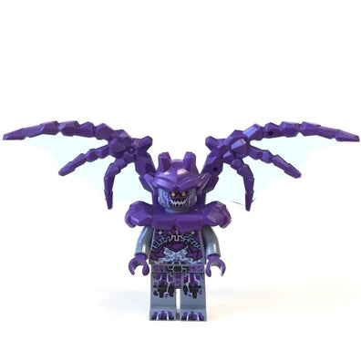 LEGO Minifigure-Gargoyle - Wings with Dark Purple Bones-Nexo Knights-NEX081-Creative Brick Builders